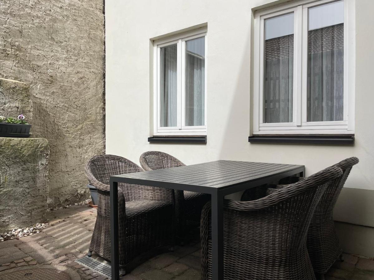 Urlaub Im Fachwerk - Das Sattlerhaus เควดลินบวร์ก ภายนอก รูปภาพ